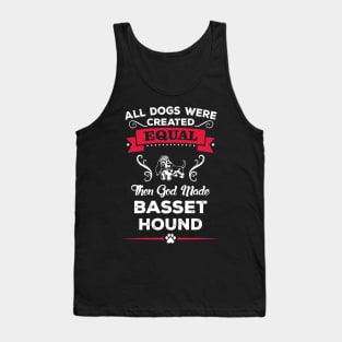 Basset Hound Tank Top